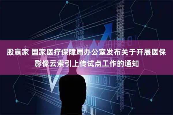 股赢家 国家医疗保障局办公室发布关于开展医保影像云索引上传试点工作的通知