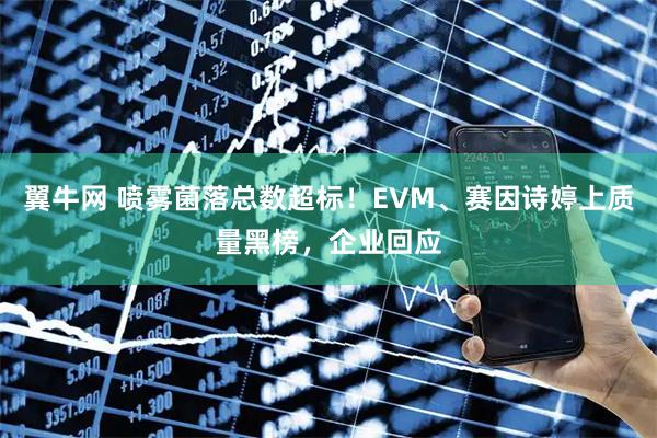 翼牛网 喷雾菌落总数超标！EVM、赛因诗婷上质量黑榜，企业回应