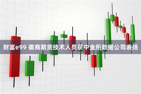 财富e99 徽商期货技术人员获中金所数据公司表扬